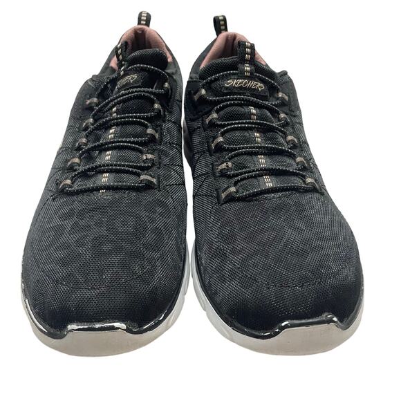 Skechers Relaxed Fit Empire D’Lux Spotted Sneaker Women’s Size 9 - Picture 3 of 10